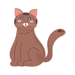 Cat sitting